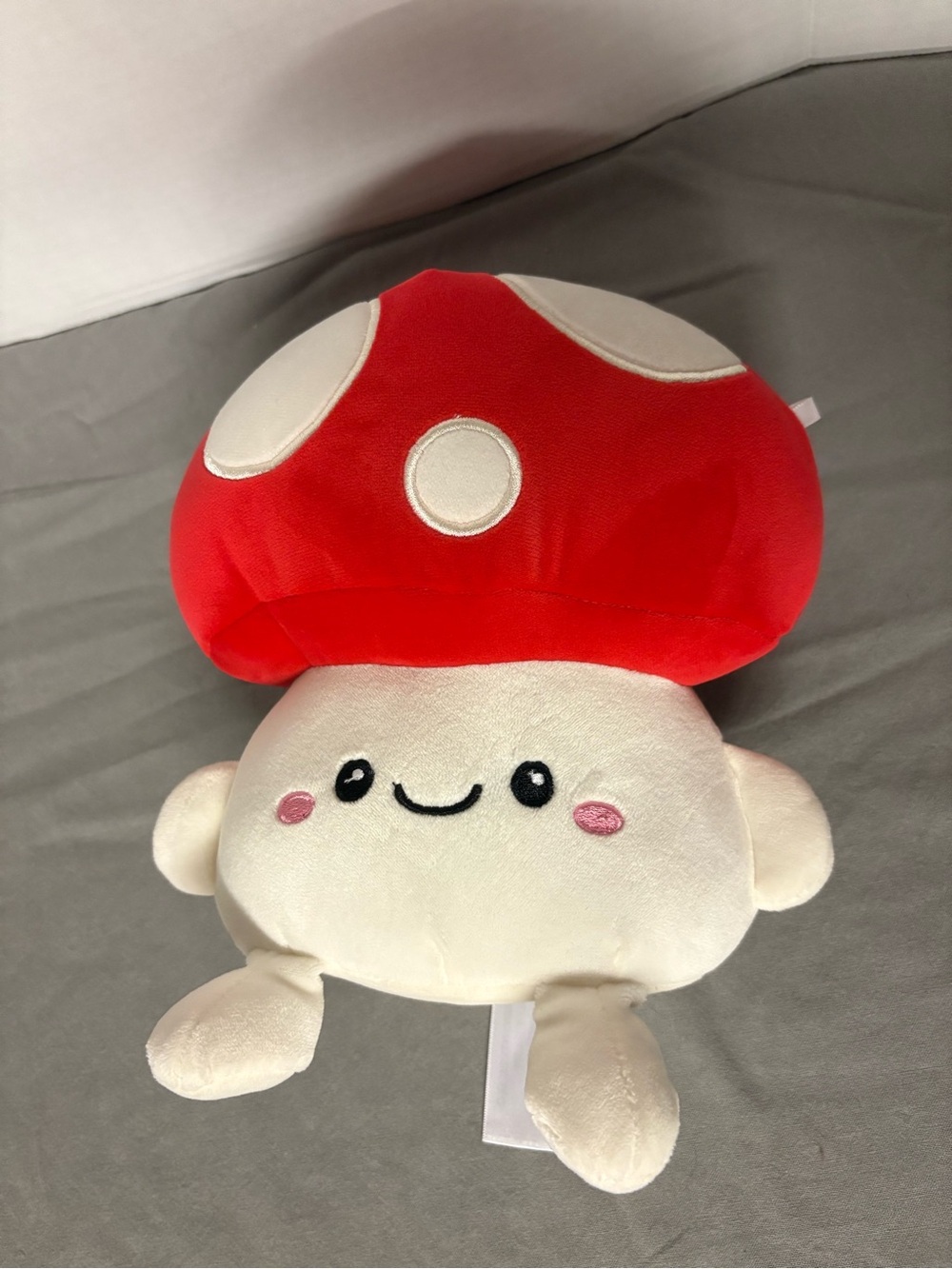 Nintendo Super Mario Bros Toad Mushroom Plush